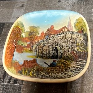 Vintage A Legend Product England Chalkware 3D English Home Ceramic Fisherman